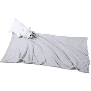 Charter Club Kids Snowball 2 in 1 Plush and Throw Snuggle Squad NEW Macy's Gift